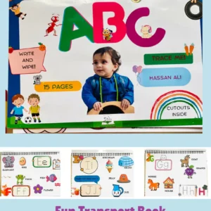ABC Tracing And Sticker Book