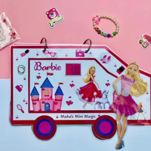 💖 Barbie Dream Truck Sticker Book – TRAVEL-FRIENDLY