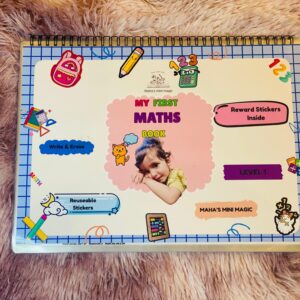 MATHS TRACING & STICKER BINDER – LEVEL 1